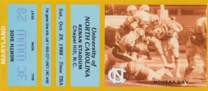 1988 Maryland vs. North Carolina